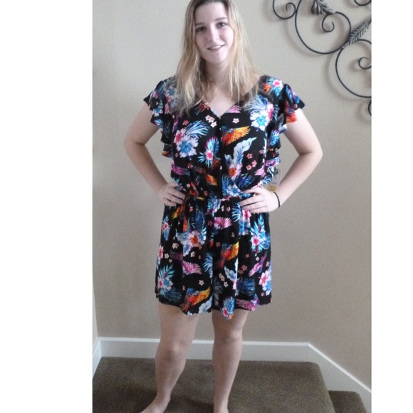womens hawaiian romper